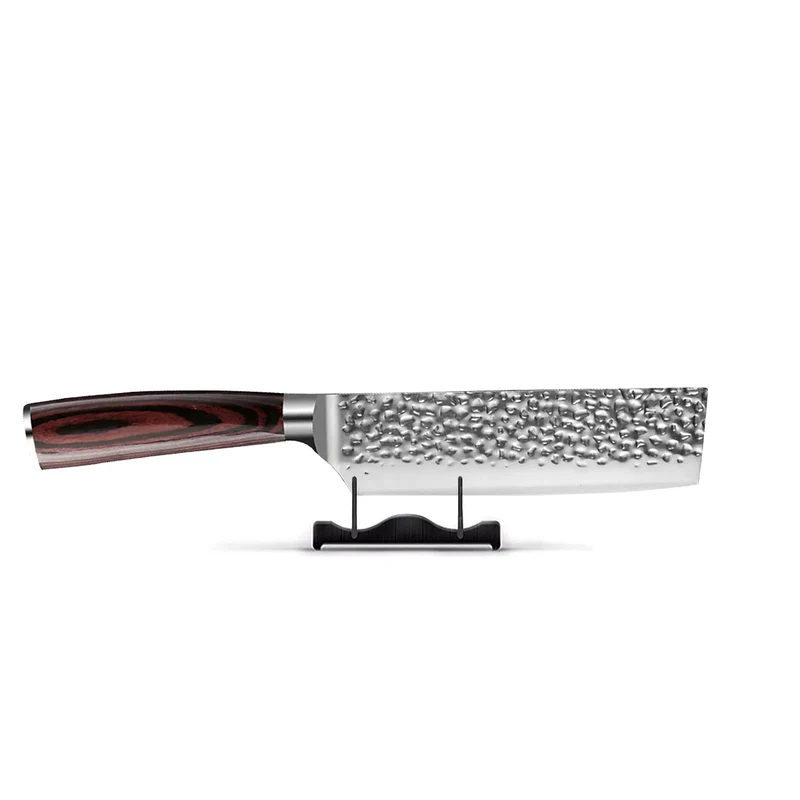 Nakiri de acero inoxidable martillado 18 cm