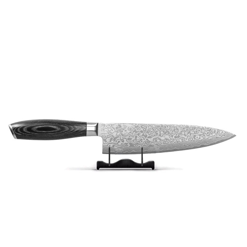 Shinrai Japan - Cuchillo Chef de Madera Damasco Pakka 20 cm