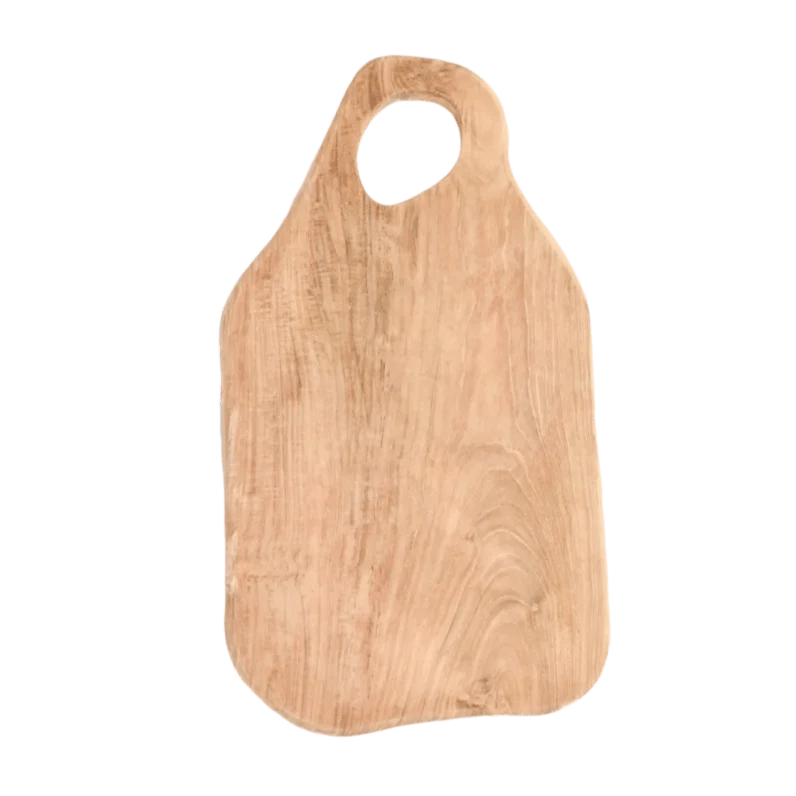 Teak Cutting Board - Abstract | 40cm