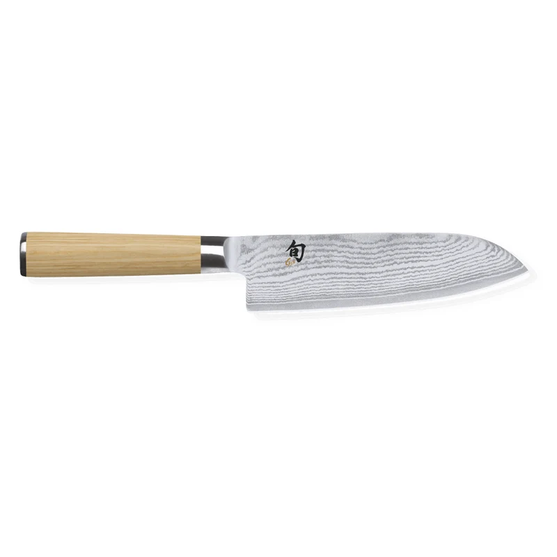Kai Shun Classic White Damascus Santoku Knife