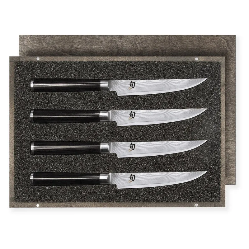 Kai Shun Classic Damascus Steak Knife Set