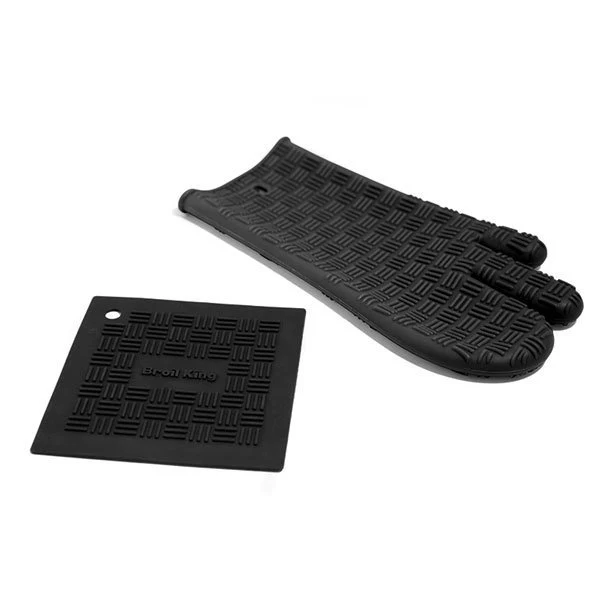 Broil King Silicone Mitt And Trivet
