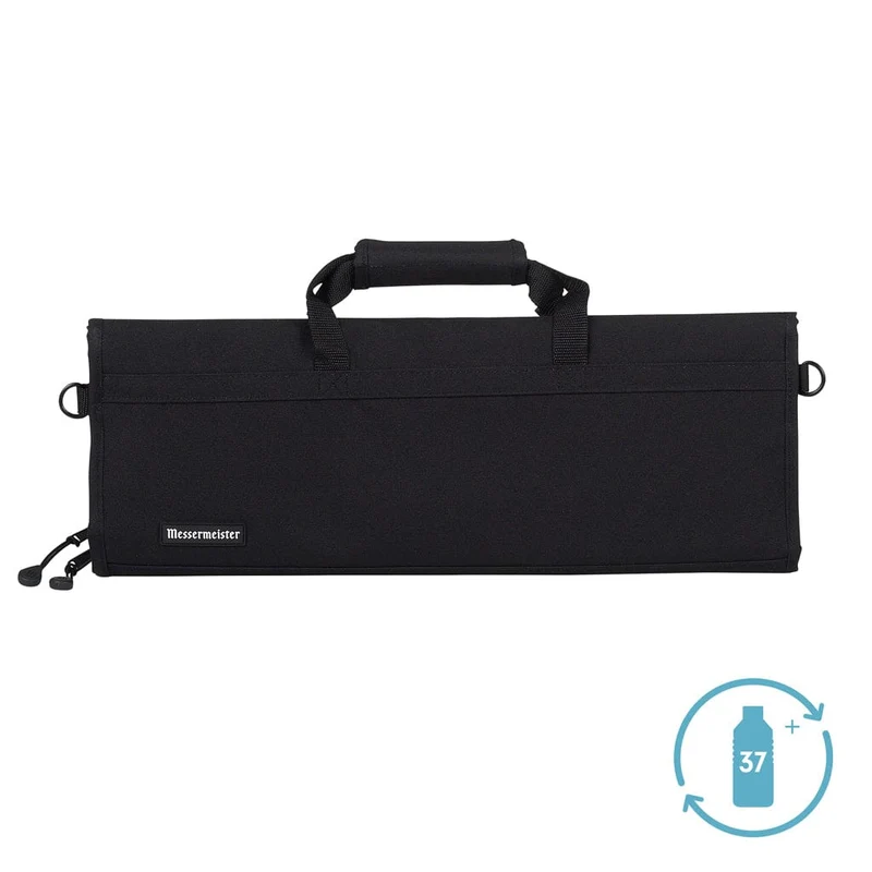 Messermeister - Bolsa para cuchillos 12 cuchillos negra
