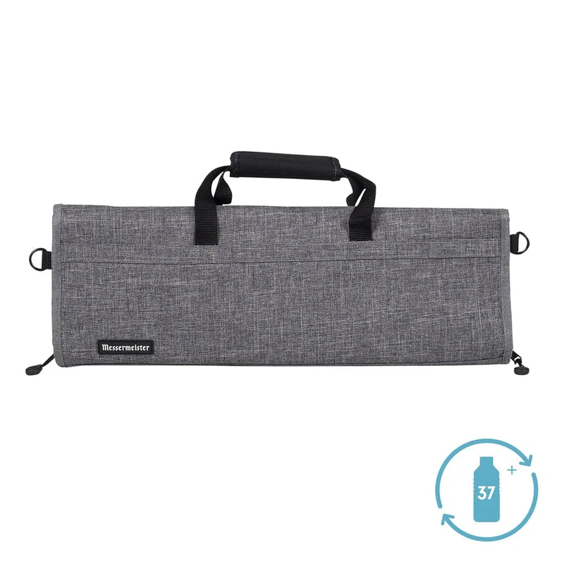 Messermeister - Bolsa para cuchillos 12 cuchillos gris