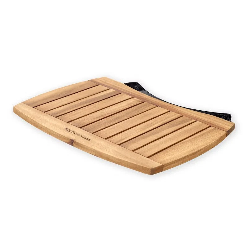 Big Green Egg Acacia Shelves